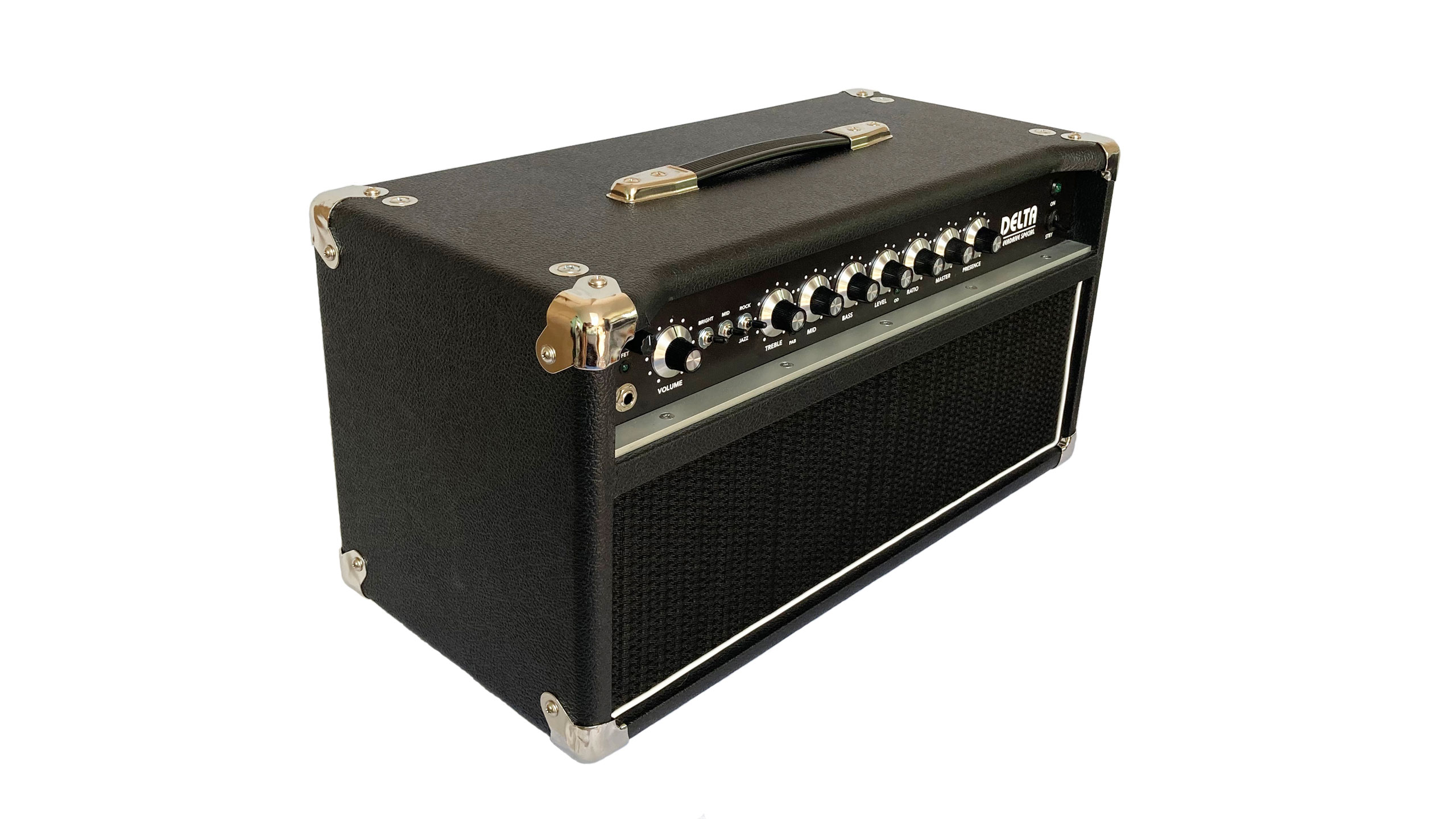 Delta guitar amp - left front low