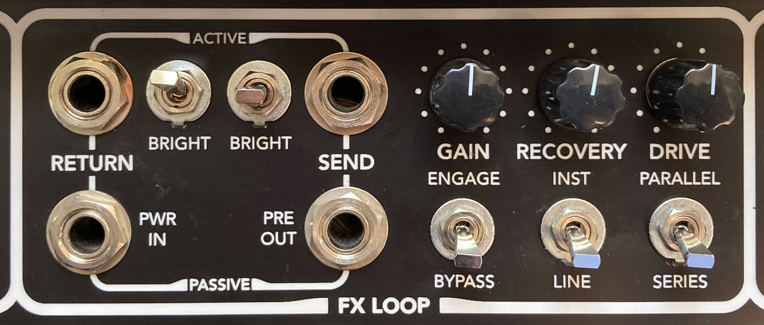 FX loop close-up